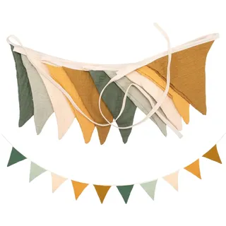 Wimpelkette Kinderzimmer,Girlande Kinderzimmer Deko Junge Wanddeko,wimpelkette Stoff Baby Bunting,Babyzimmer Deko,Wimpel Hausbett,Wimpelkette Musselin Decoration