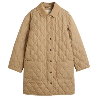 Quilted Coat With Cord Details - XL