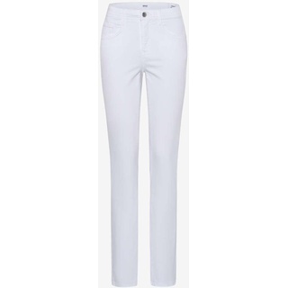 BRAX Damen Five-Pocket-Hose Style MARY, Weiß, Gr. 38L