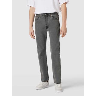 Jeans im 5-Pocket-Design Modell '501 WALK DOWN BROADWAY', Mittelgrau, 31/32