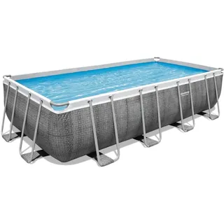Bestway 4,88 m x 2,44 m x 1,22 m, rechteckiges Pool-Set
