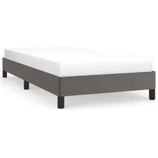 vidaXL Bettgestell 80 x 200 cm Grau