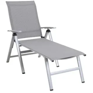 MWH Widoo Liege Silber, klappbar, verstellbar