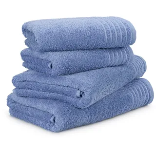 Möve New Classic Handtuchset 4-tlg. blau