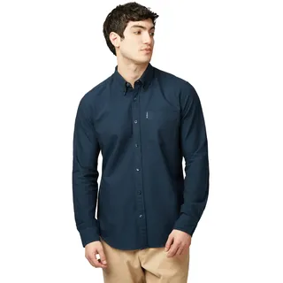 Ben Sherman Herren Freizeithemd - Langarm Oxford - XL