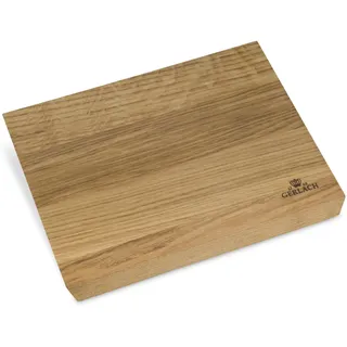gerlach 1760 Gerlach Natur Schneidebrett Eiche 1-tlg. 30 x 24 cm Schwarz