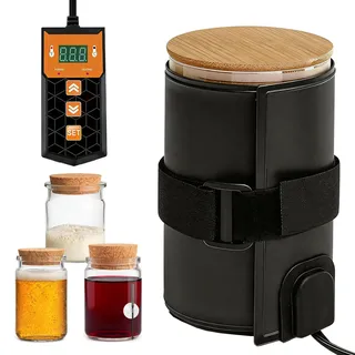 Sauerteig-Starterwärmer, Sauerteig Starter Wärmer für sauerteig Gläser Gärmatte für Brot mit digitaler Temperatur und Zeitsteuerung Thermostat Heizpad für Teig Proofing Kombucha Joghurt