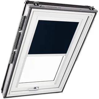 Roto Verdunkelungsrollo ZRV 74 x 78 cm nachtblau/weiß