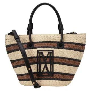 Marc O'Polo Joana Shopper Papierstroh Beige/Gelb