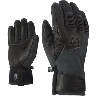 Ziener Skihandschuhe Ziener Alpine Gloves Ski Leder Handschuhe GANZENBE schwarz 10