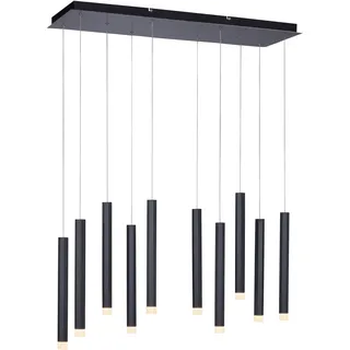 Pendelleuchte JUST LIGHT "BRUNO" Lampen Gr. Höhe: 120 cm, schwarz Pendelleuchten und Hängeleuchten LED