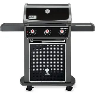 Weber E-310, Schwarz, Eckig, Edelstahl, 1,31m, 80 cm, 1,58m - Schwarz