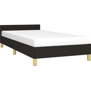 vidaXL 100 x 200 cm Schwarz