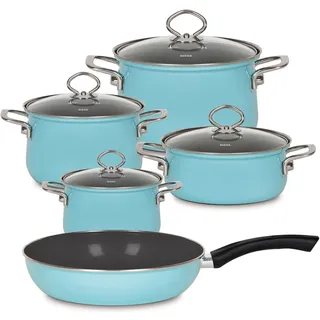 RIESS Nouvelle Topf-Set 5-tlg. kristallblau