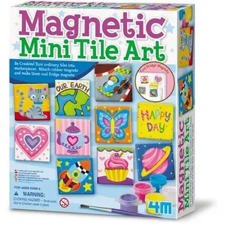Magnetic mini tile art