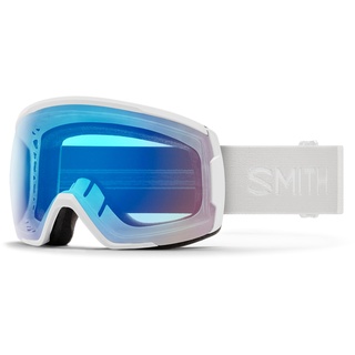 Smith PROXY Herren-Skibrille Vollrand Monoscheibe Acetat-Gestell, weiß