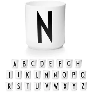 Design Letters Tasse A–Z Weiß | Beste abitur 2026 geschenke | Geburtstagsgeschenk für Männer & Frauen | Kaffeetassen, Kaffeebecher Porzellan | Abitur geschenke Tasse | Weiße Tassen 250 Ml