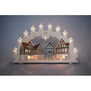 Weigla Schwibbogen Altstadt 66 x 41 x 6 cm