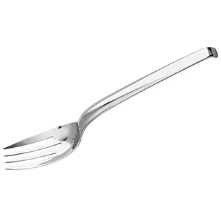 Sambonet Paderno Vorlegegabel, Silber/Schwarz