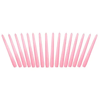 Brubaker Spitzkerzen 24 cm rosa 16 St.