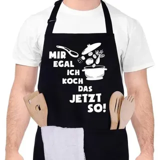 Kochschürze Männer Grillschürze Baumwoll Lustig Küchenschürze