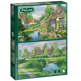 JUMBO Spiele Riverside Cottages 500 Teile