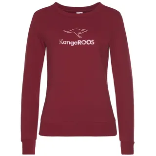 KangaROOS Sweatshirt rot 40/42