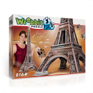 Wrebbit 3D Eiffelturm (816 Teile)