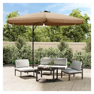 vidaXL Sonnenschirm Ø 300 cm Taupe