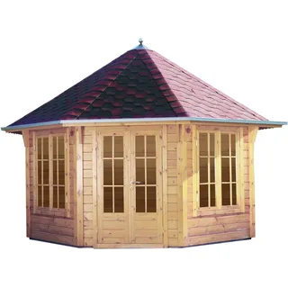 Wolff Finnhaus Roma 4.0 4,00 x 4,00 m natur