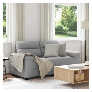 vidaXL 2-Sitzer-Sofa Wolkengrau 120 cm Stoff