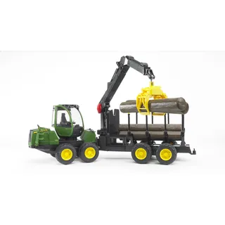 Bruder 02133 - John Deere 1210E Rückezug inkl. Holzgreifer 1:16