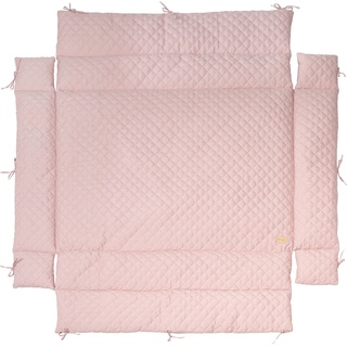 Laufgittereinlage ROBA "Style, 4-eckig" Bettnestchen bunt (mauve, rosa) Baby Bettnestchen