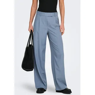 Only ONLLINDA HW STR MEL PANTS TLR NOOS Gerade Blau L 32