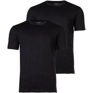 Boss Comfort Kurzarm-T-Shirt 2 Einheiten Black M