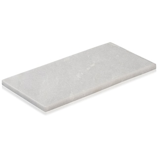 Humdakin - Marmor Tablett rechteckig, Nordby, 30 x 15 cm, natur