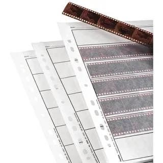 Hama Negativhüllen Pergamin für 7 Streifen à 6 Negative 24x36 25 Bl. 260x310 2250