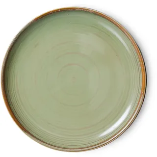 HKliving - Chef Ceramics Teller, Ø 20 cm, moss green