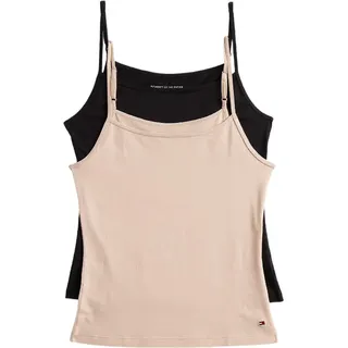 Tommy Hilfiger PREMIUM ESSENTIALS 2er-Pack Camisole Schwarz/Misty Blush XL