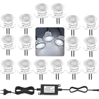 Wasserdichte Led-einbauleuchte 4000k, 12v, Ip67 Für Treppen, Badezimmer, Garten & Terrasse