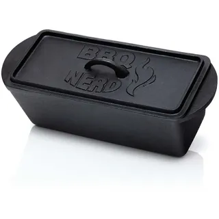 BBQ Nerd Kastenform, Schwarz, Metall, Rechteckig, 14.5x15x37 cm, Grills