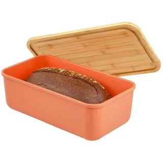bremermann Brotkasten Bambus Rotbraun