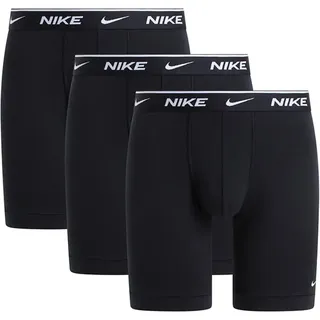 Nike Boxershorts 3 Einheiten Black / White / Blue / Multi XL
