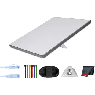 Starlink Mini Kit - Kompaktes Dual-Band AC WLAN-Router und Satellitenschüssel-System - Hochgeschwindigkeits-tragbares Internet für und mobile Nutzung - Bundle (Weiß)