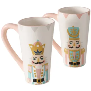 Mambocat Kaffeetasse 0,6 l Mehrfarbig 2 St.