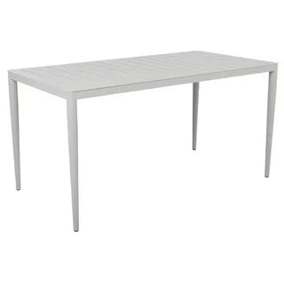 Brafab Bigby Gartentisch 144 x 76 x 73 cm Hellgrau
