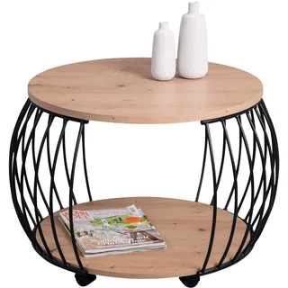 M2 Kollektion Peking mit Rollen Artisan Eiche 60 x 47 cm