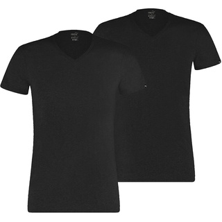 Puma T-Shirt 2er Pack mit Markenlabel PUMA black