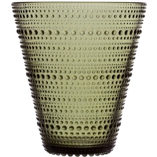 Iittala - Kastehelmi Vase 154 mm, moosgrün