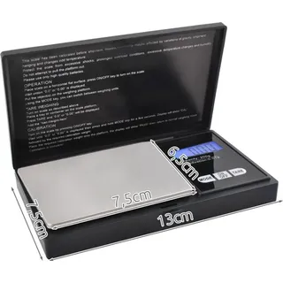 Taschenwaage Feinwaage Digitalwaage Goldwaage 200G/0,01G Präzisionswaage